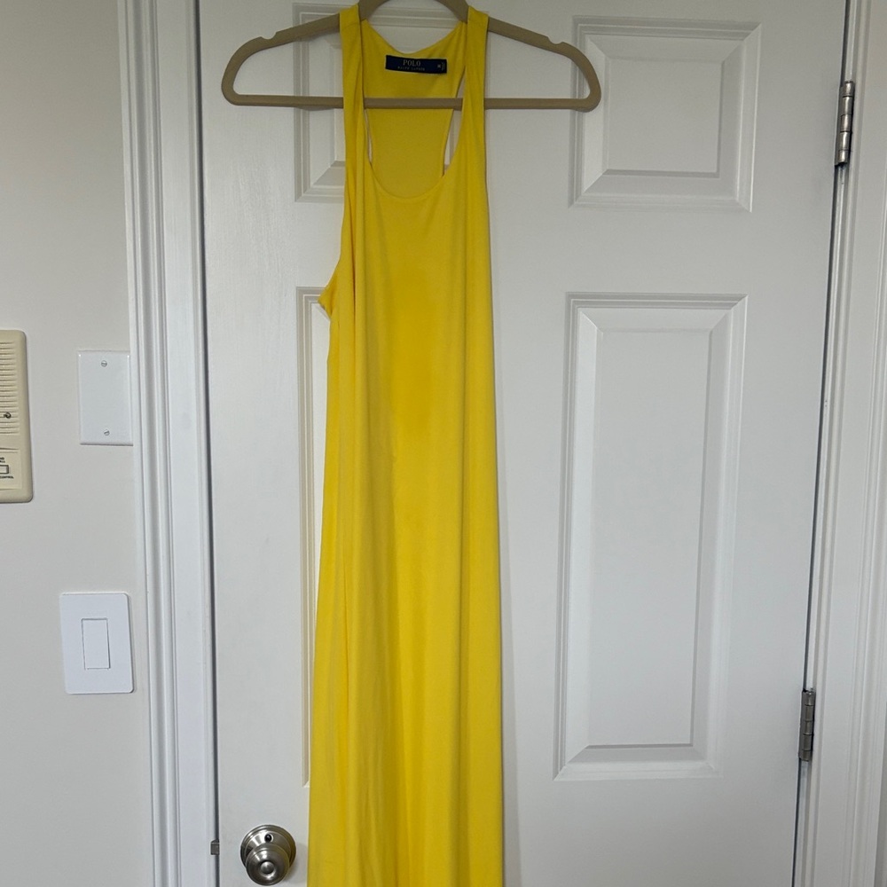 Polo by Ralph Lauren Bright Yellow Maxi Dress